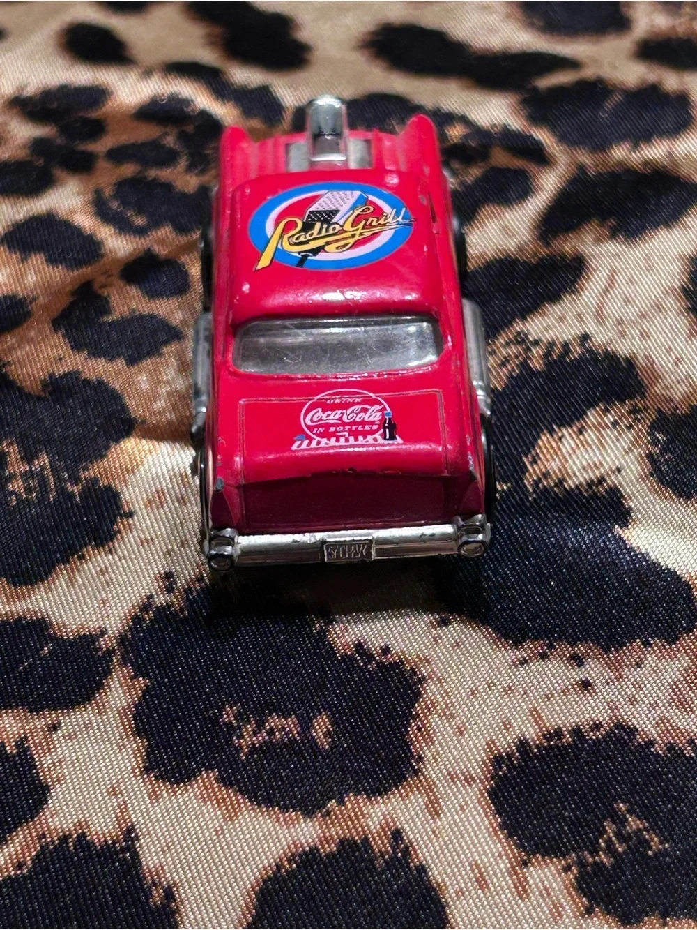 Majorette '57 Chevy No. 223 Red Coca-Cola Coke Radio Grill Loose Diecast